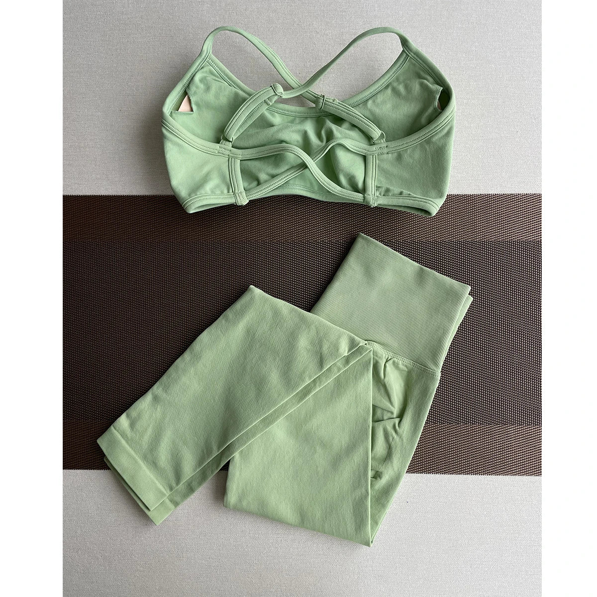 Leggings de yoga de cintura alta.