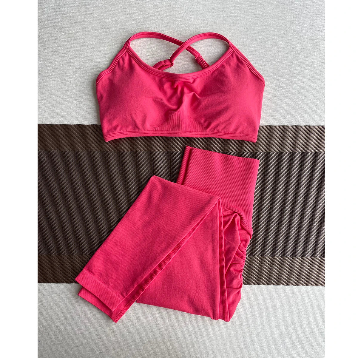 Leggings de yoga de cintura alta.