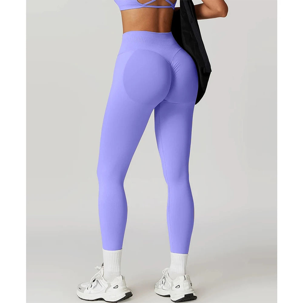 Leggings de yoga de cintura alta.