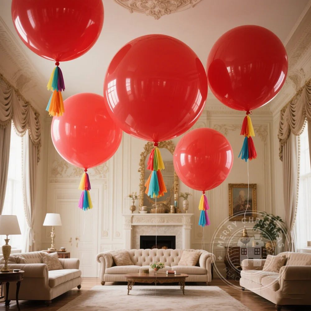 Globos grandes de látex 18” / 36” – Decoración para fiestas y eventos