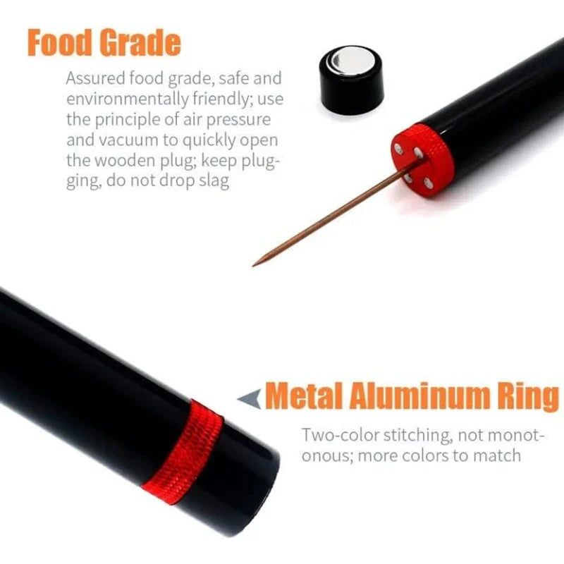 Abridor de Vino con Bomba de Aire