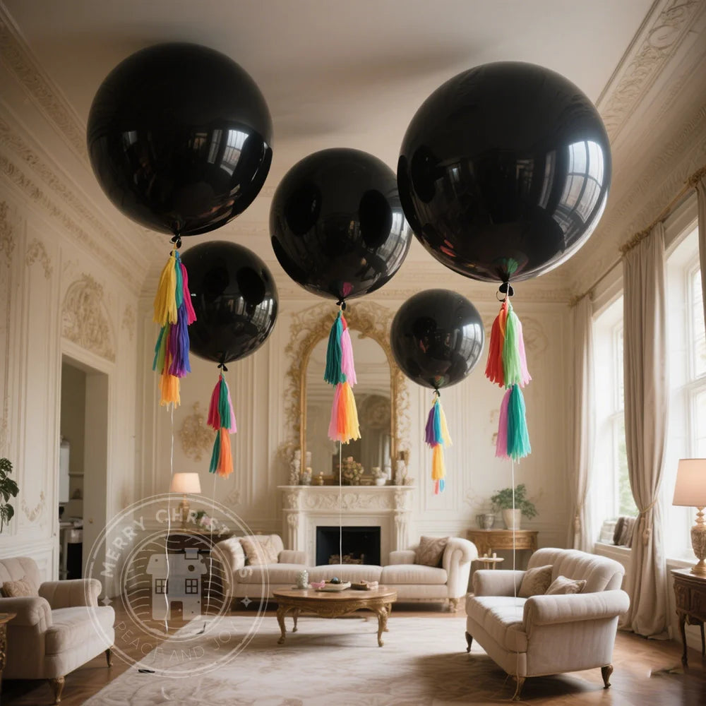 Globos grandes de látex 18” / 36” – Decoración para fiestas y eventos