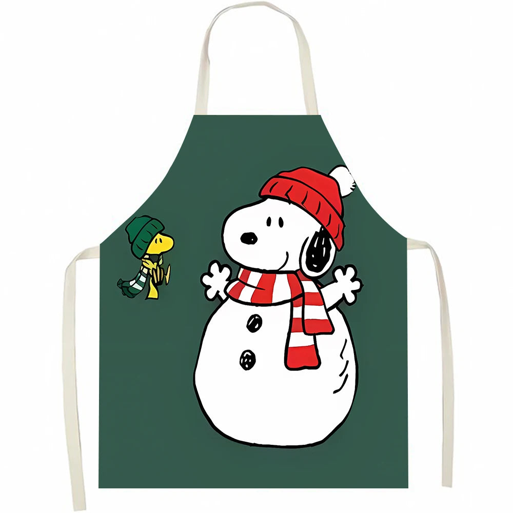 Delantal sin mangas de lino