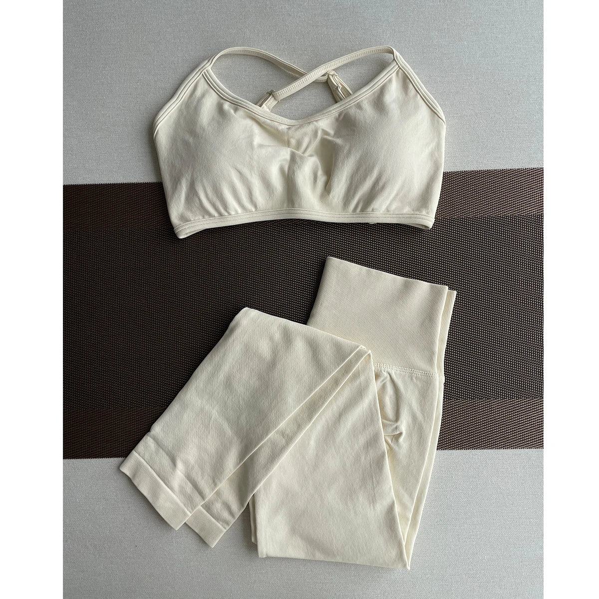 Leggings de yoga de cintura alta.