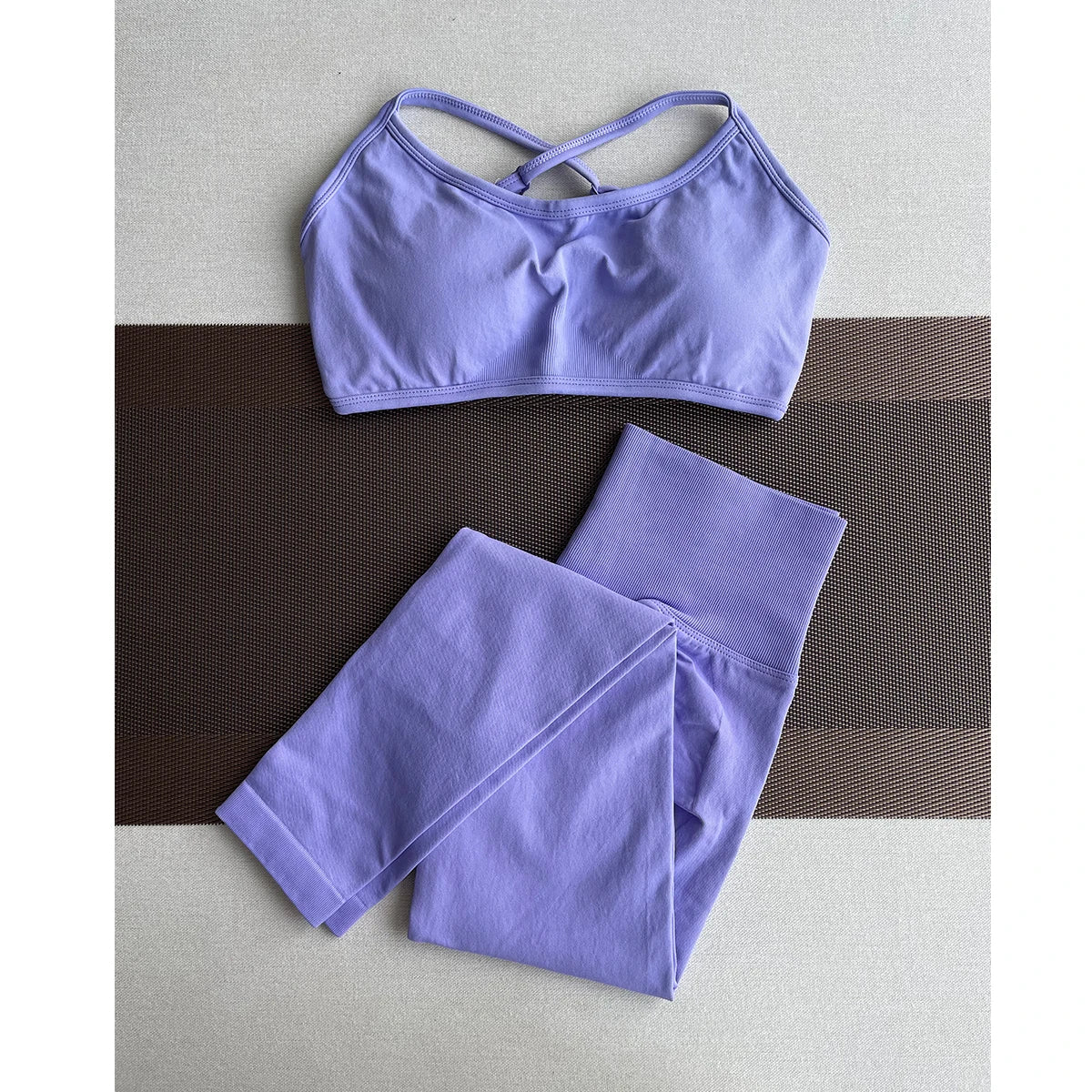 Leggings de yoga de cintura alta.