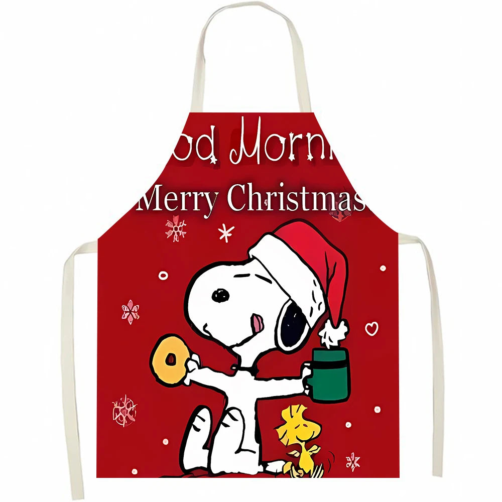 Delantal sin mangas de lino