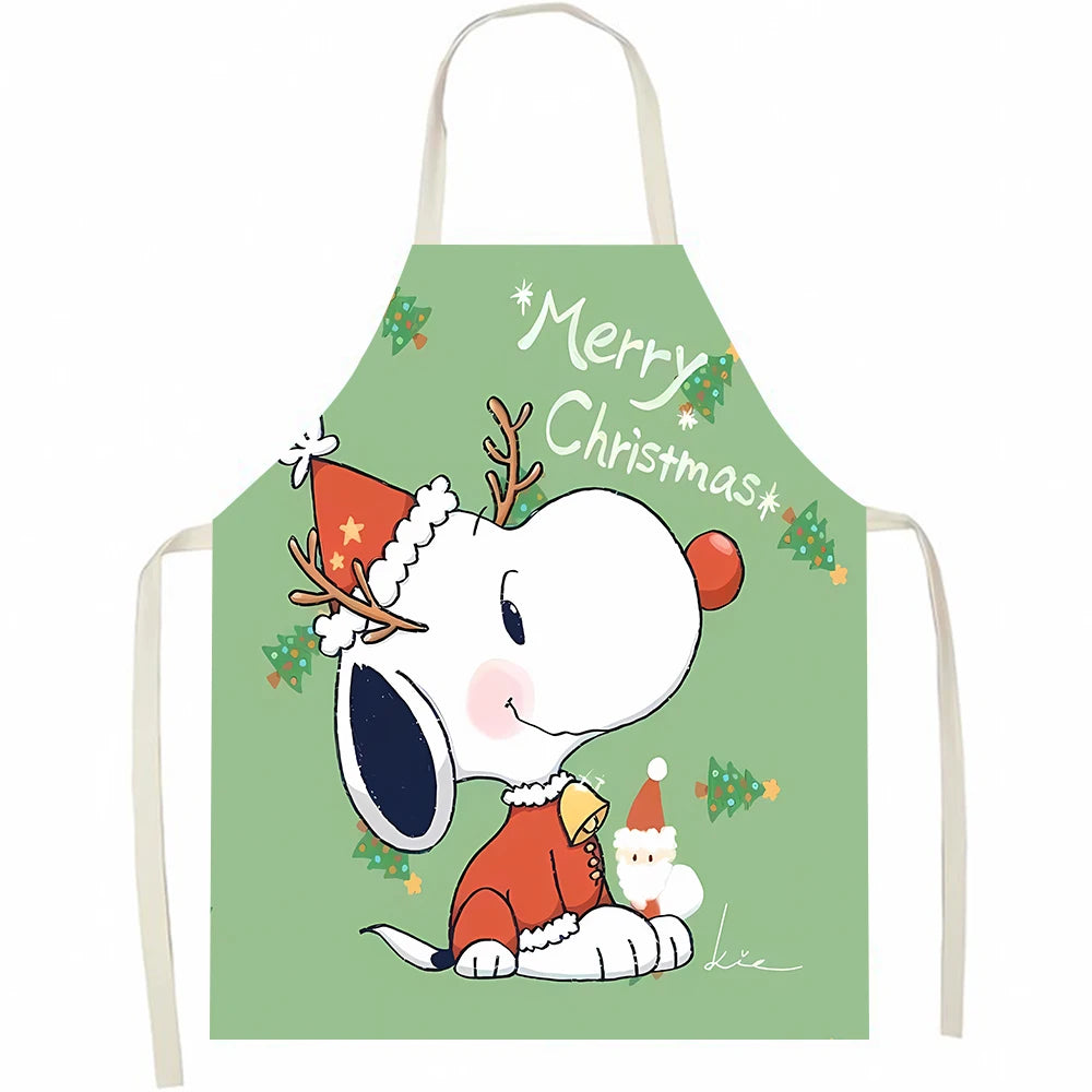 Delantal sin mangas de lino