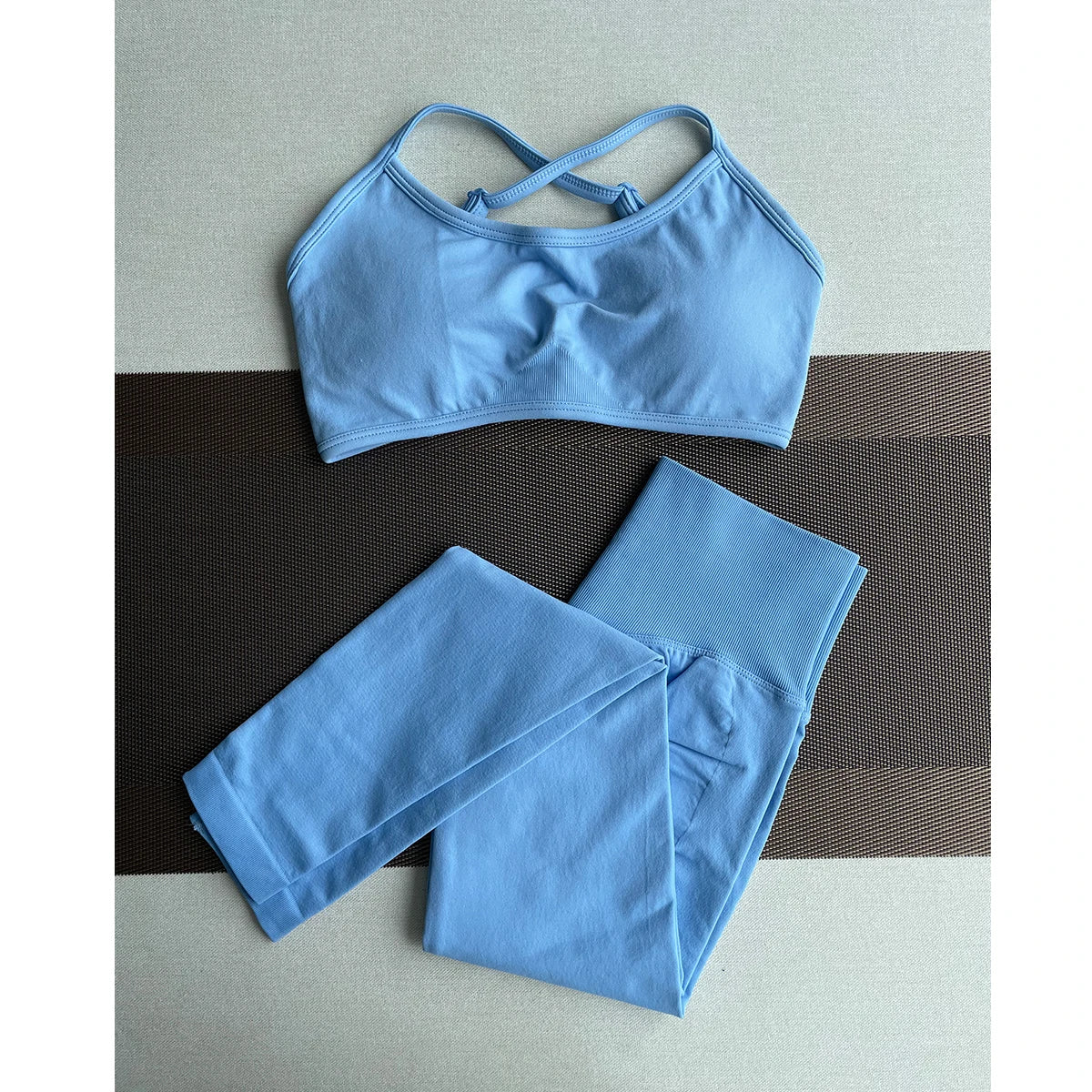 Leggings de yoga de cintura alta.