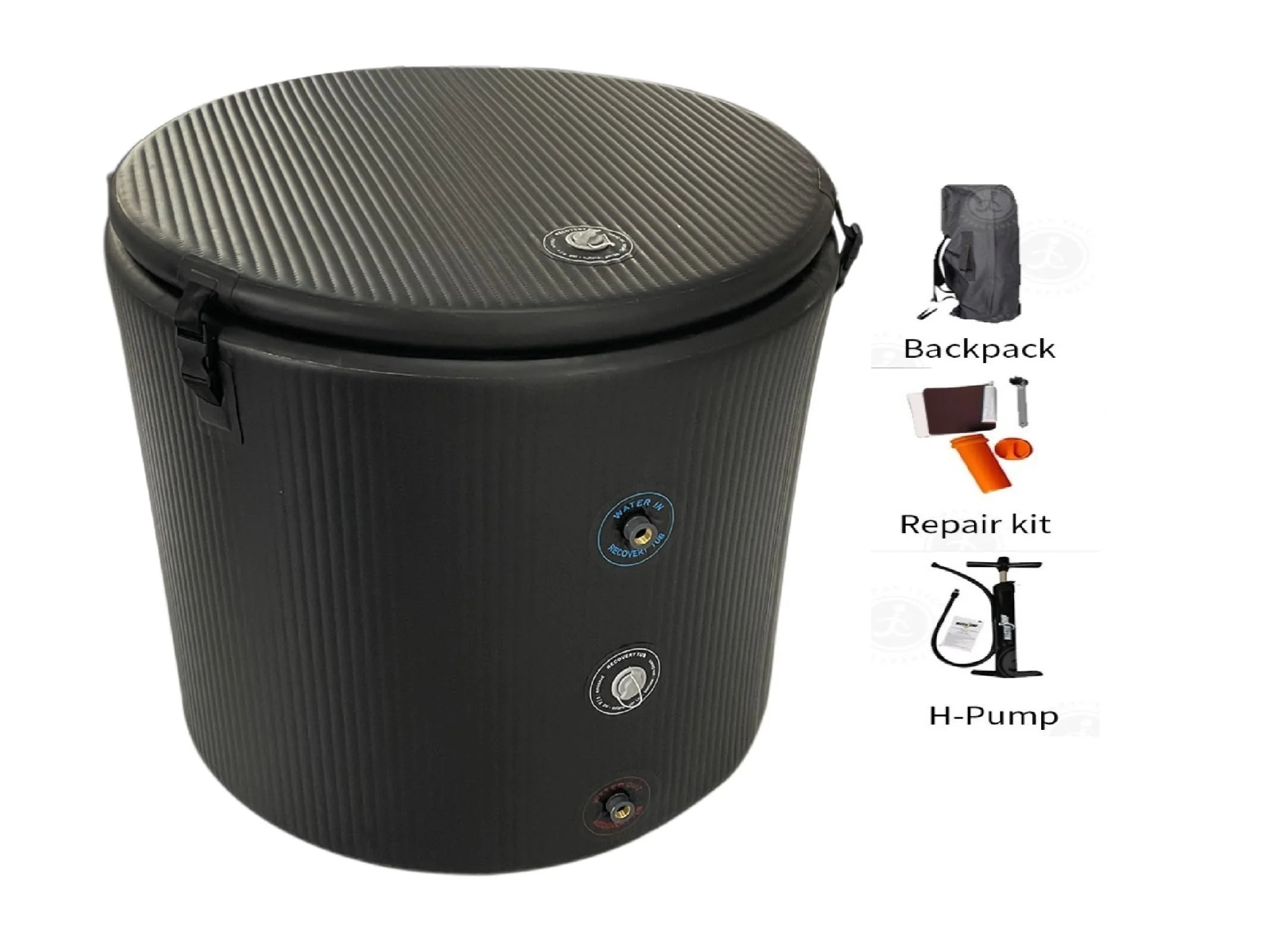 Piscina de spa inflable AirJet, jacuzzi individual con masajes, ja