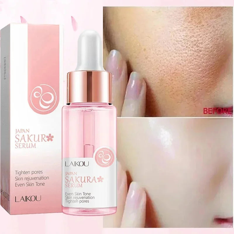 Suero + Crema Facial SAKURA – Hidratación, Firmeza y Luminosidad