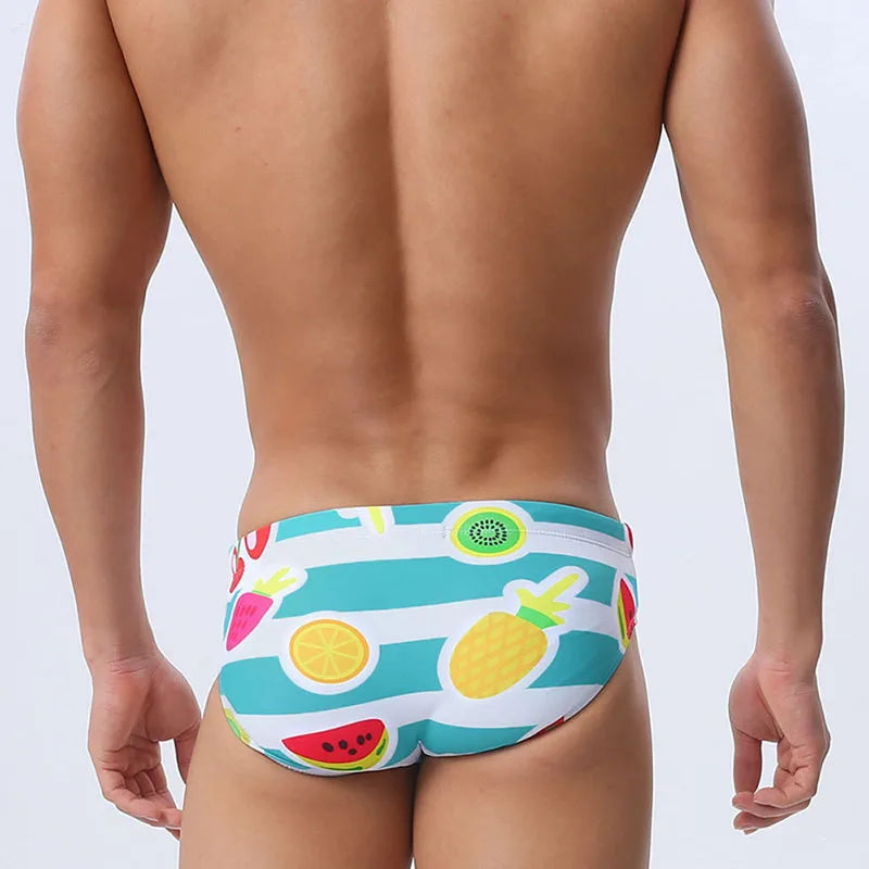 Sunga Lycra Estampado Frutas