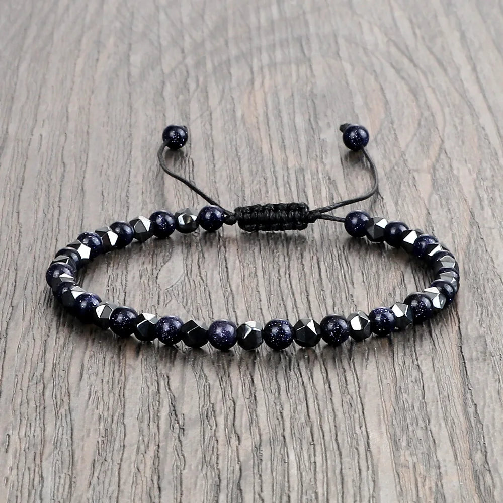 Pulsera de cuentas de hematita