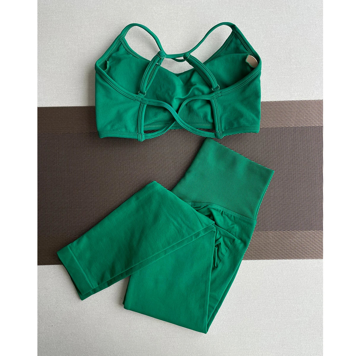 Leggings de yoga de cintura alta.