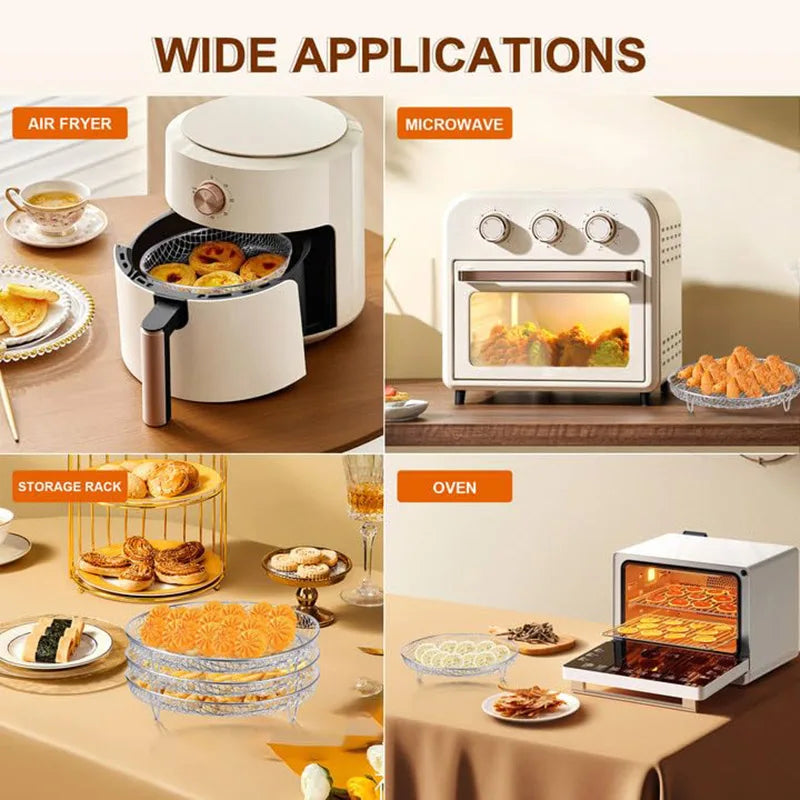 🍟🔥 Racks Apilables para Freidora de Aire – Cocina Más y Mejor