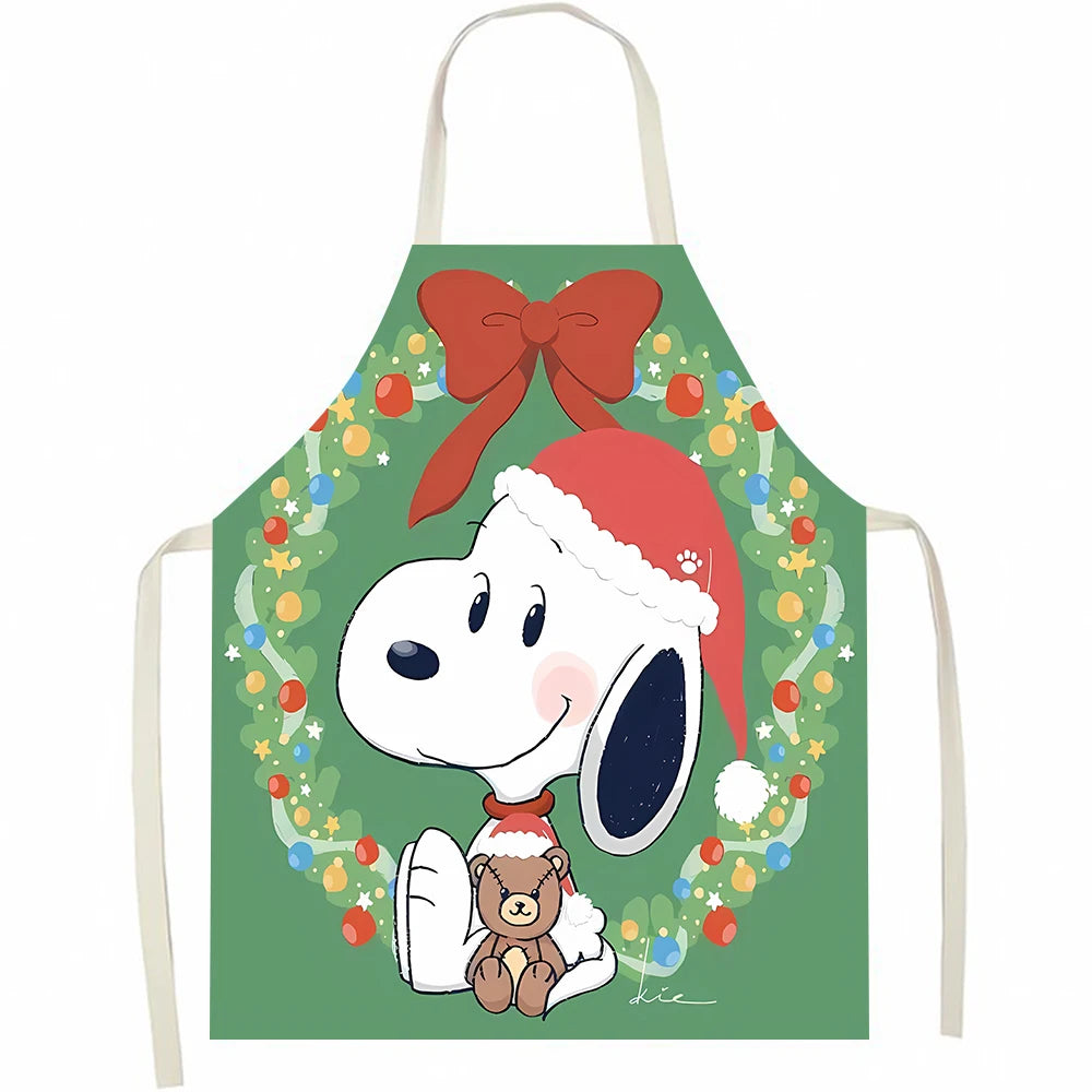 Delantal sin mangas de lino