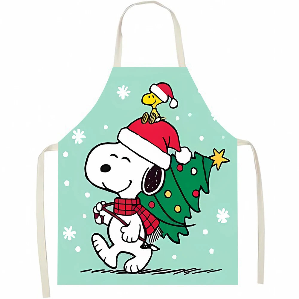 Delantal sin mangas de lino