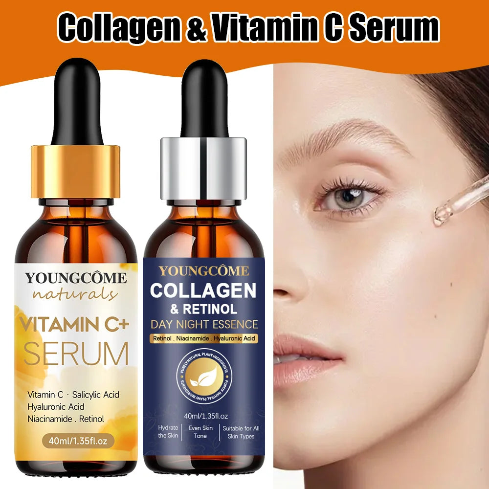 Esencia de colágeno y retinol YOUNGCOME para rostro