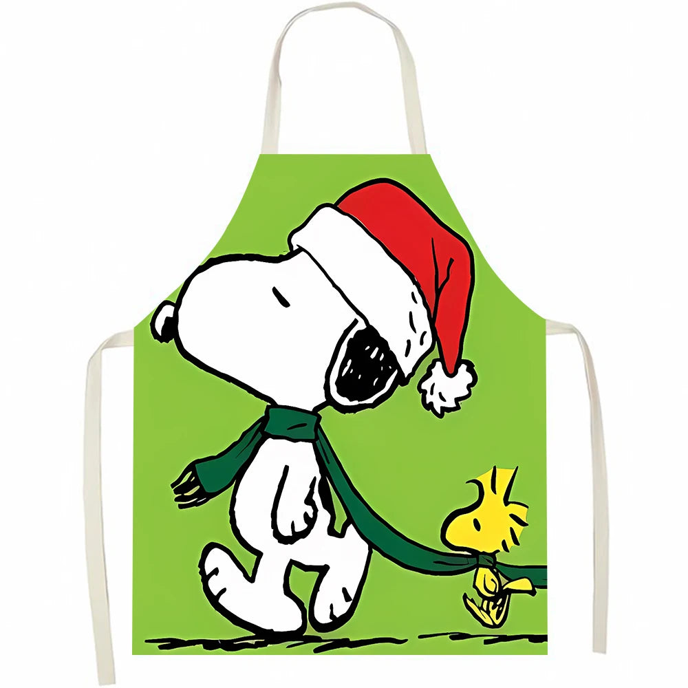 Delantal sin mangas de lino