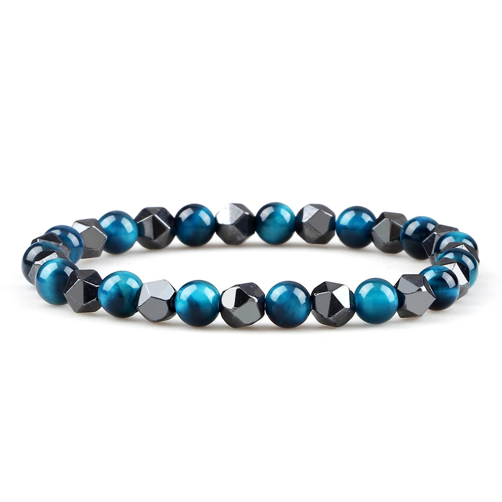 Pulsera de cuentas de hematita