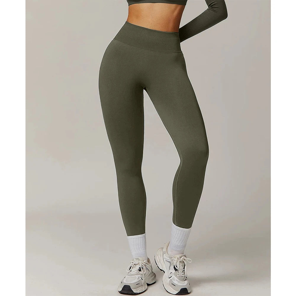 Leggings de yoga de cintura alta.