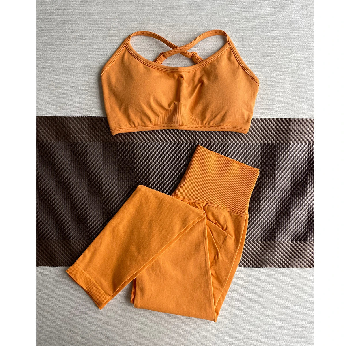 Leggings de yoga de cintura alta.