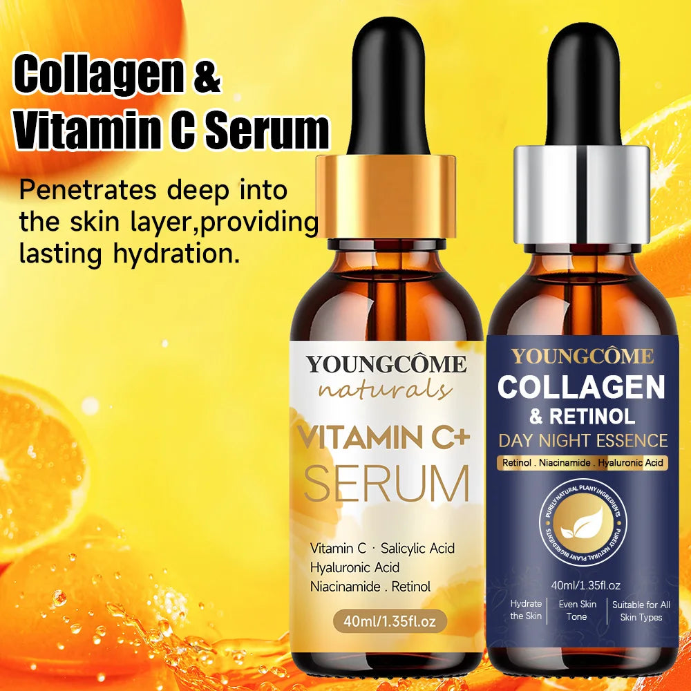 Esencia de colágeno y retinol YOUNGCOME para rostro