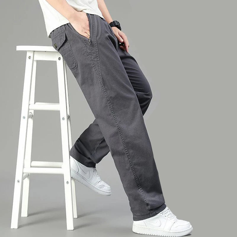 Pantalones Cargo Casuales para Hombre – Estilo Urbano y Comodidad Total