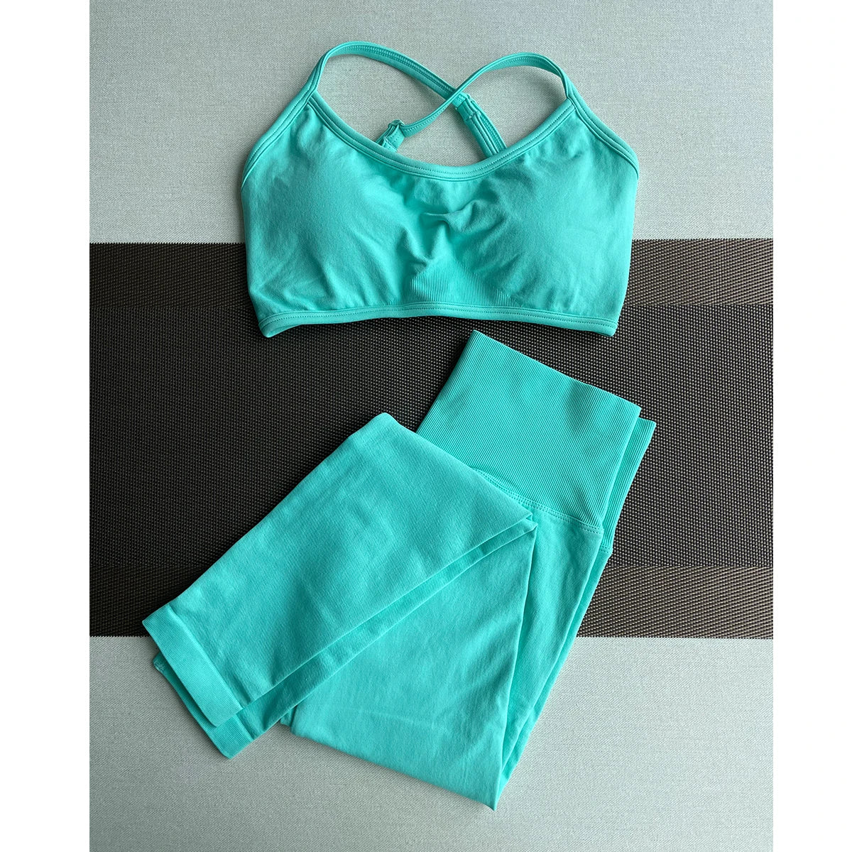 Leggings de yoga de cintura alta.