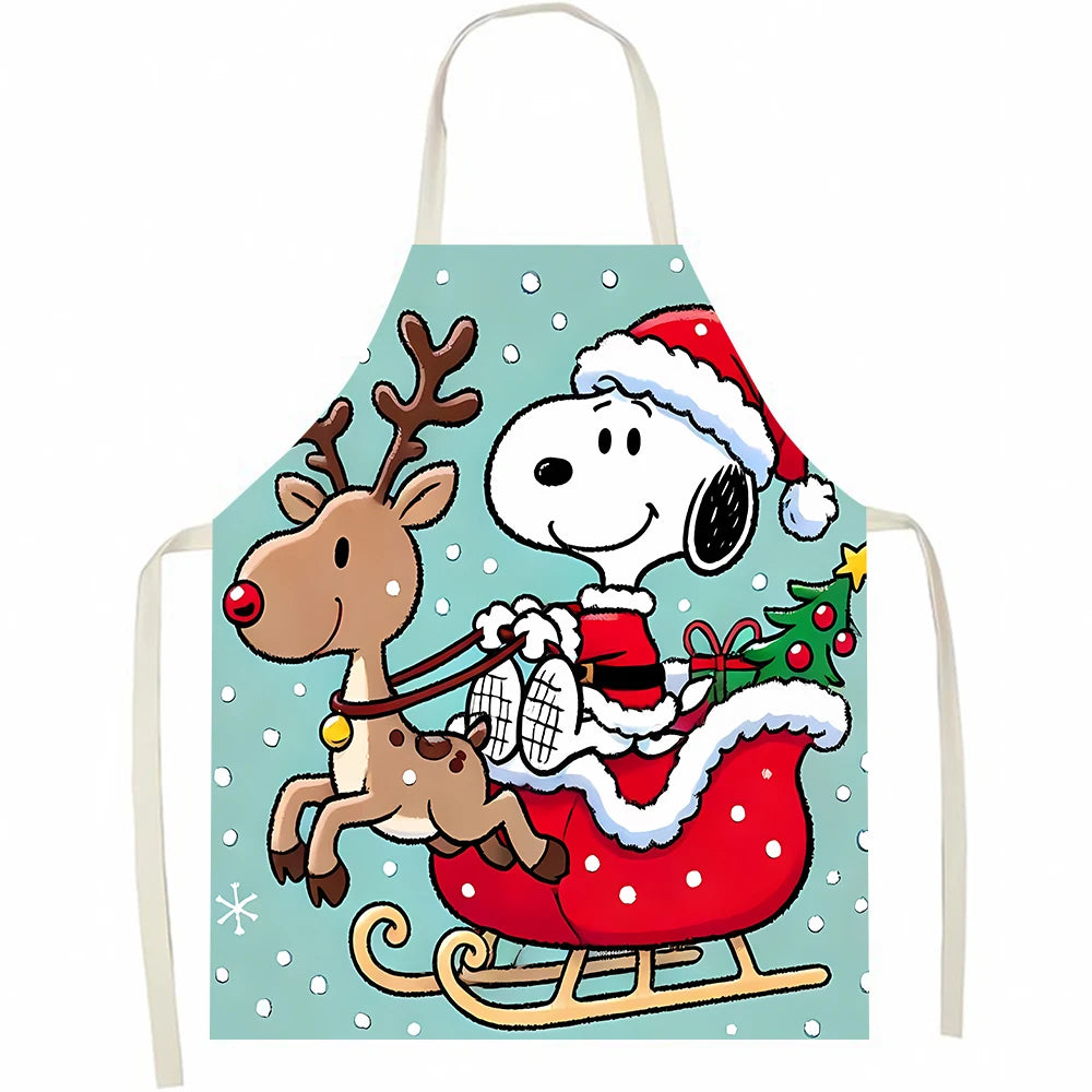 Delantal sin mangas de lino