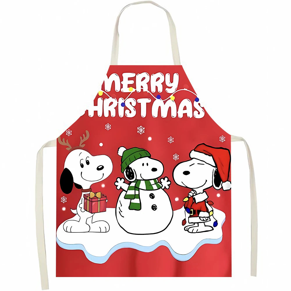 Delantal sin mangas de lino