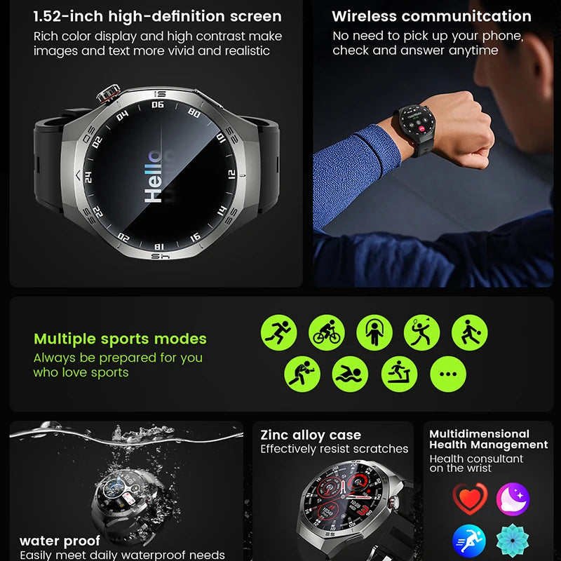 Smartwatch para Android y  IOS Aprueba de agua
