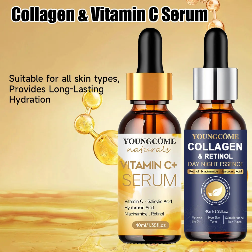 Esencia de colágeno y retinol YOUNGCOME para rostro