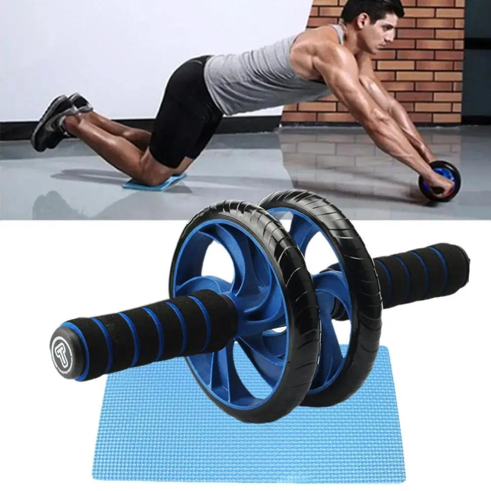 Rueda Abdominal Doble Antideslizante – Entrenador de Core y Parte Superior del Cuerpo