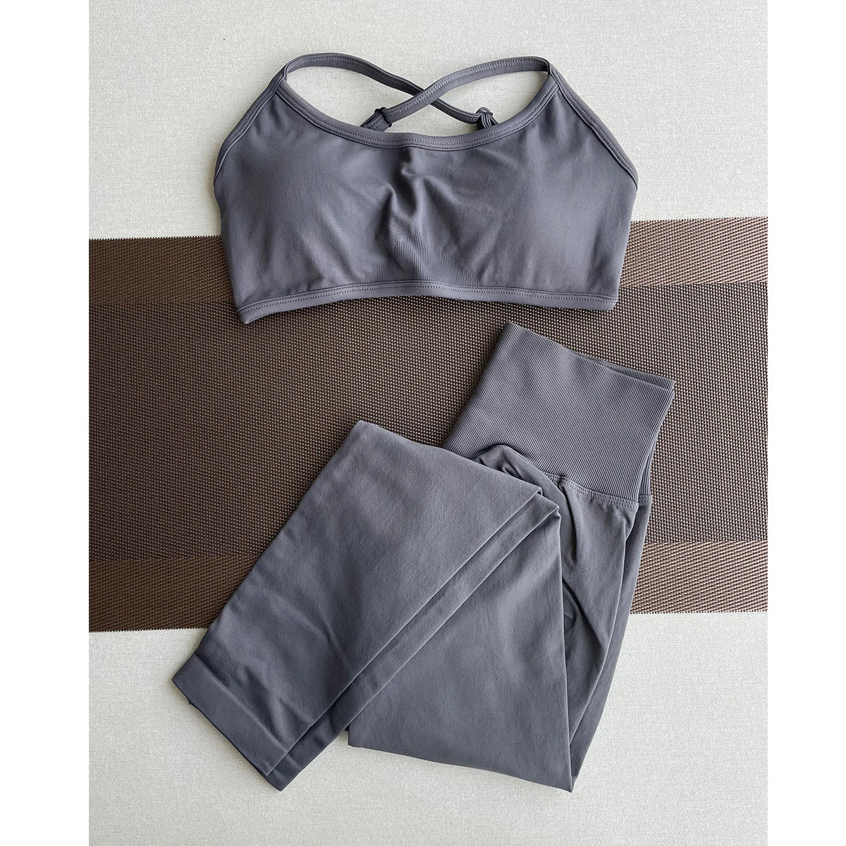 Leggings de yoga de cintura alta.