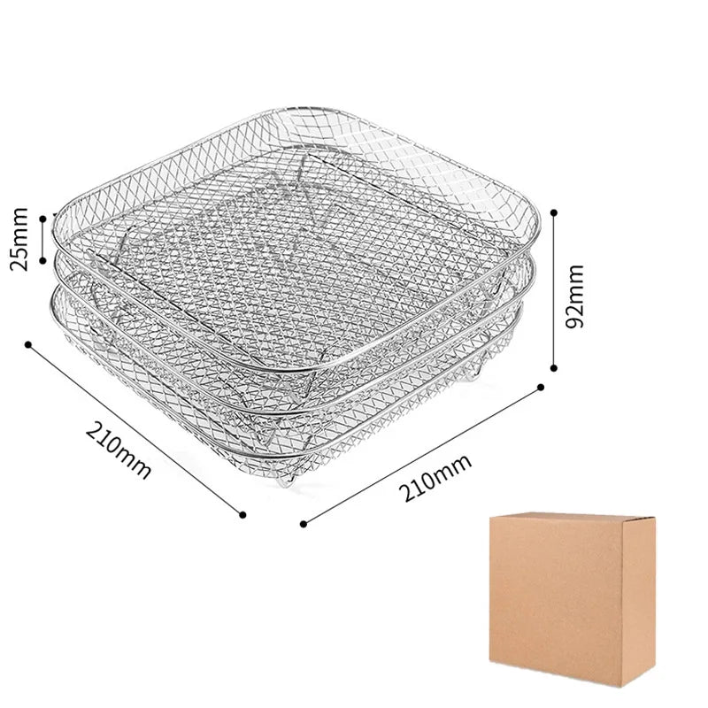 🍟🔥 Racks Apilables para Freidora de Aire – Cocina Más y Mejor