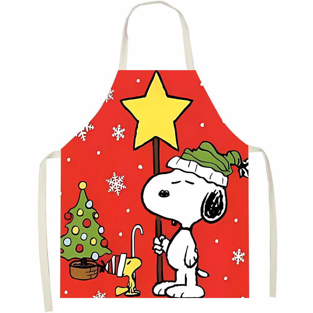 Delantal sin mangas de lino