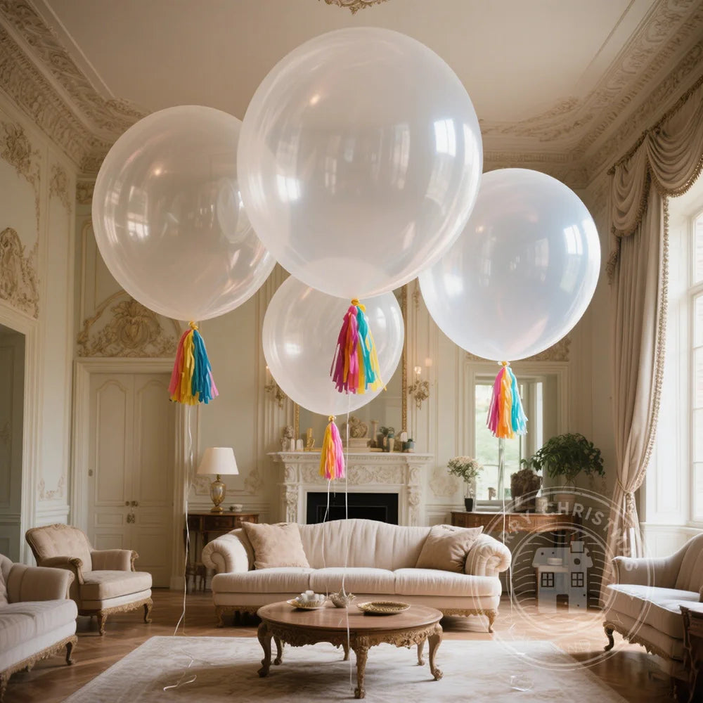 Globos grandes de látex 18” / 36” – Decoración para fiestas y eventos