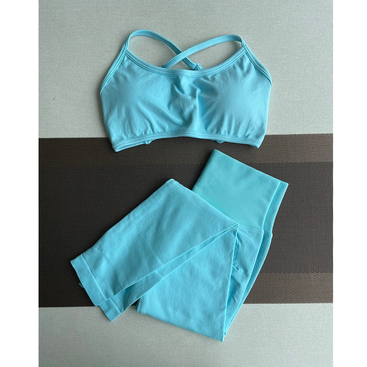 Leggings de yoga de cintura alta.