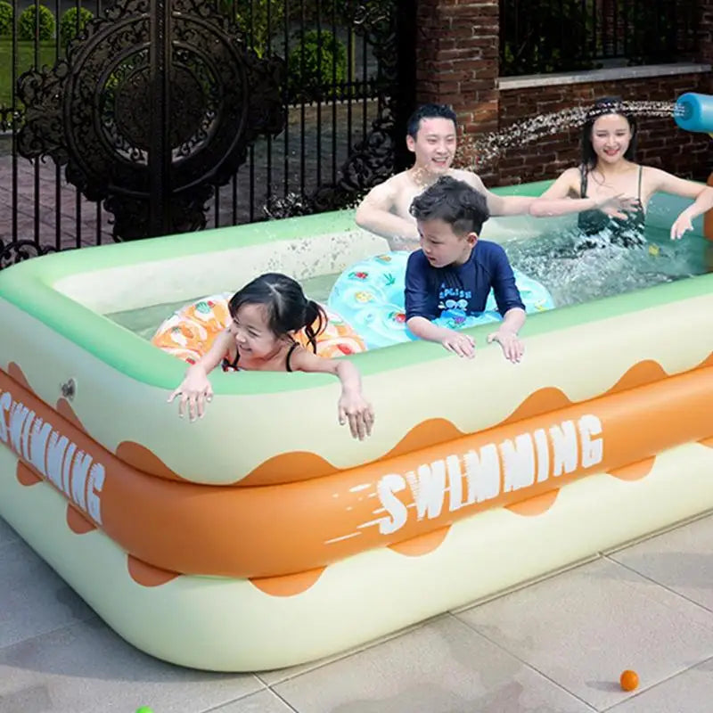Piscina inflable plegable de tamaño completo