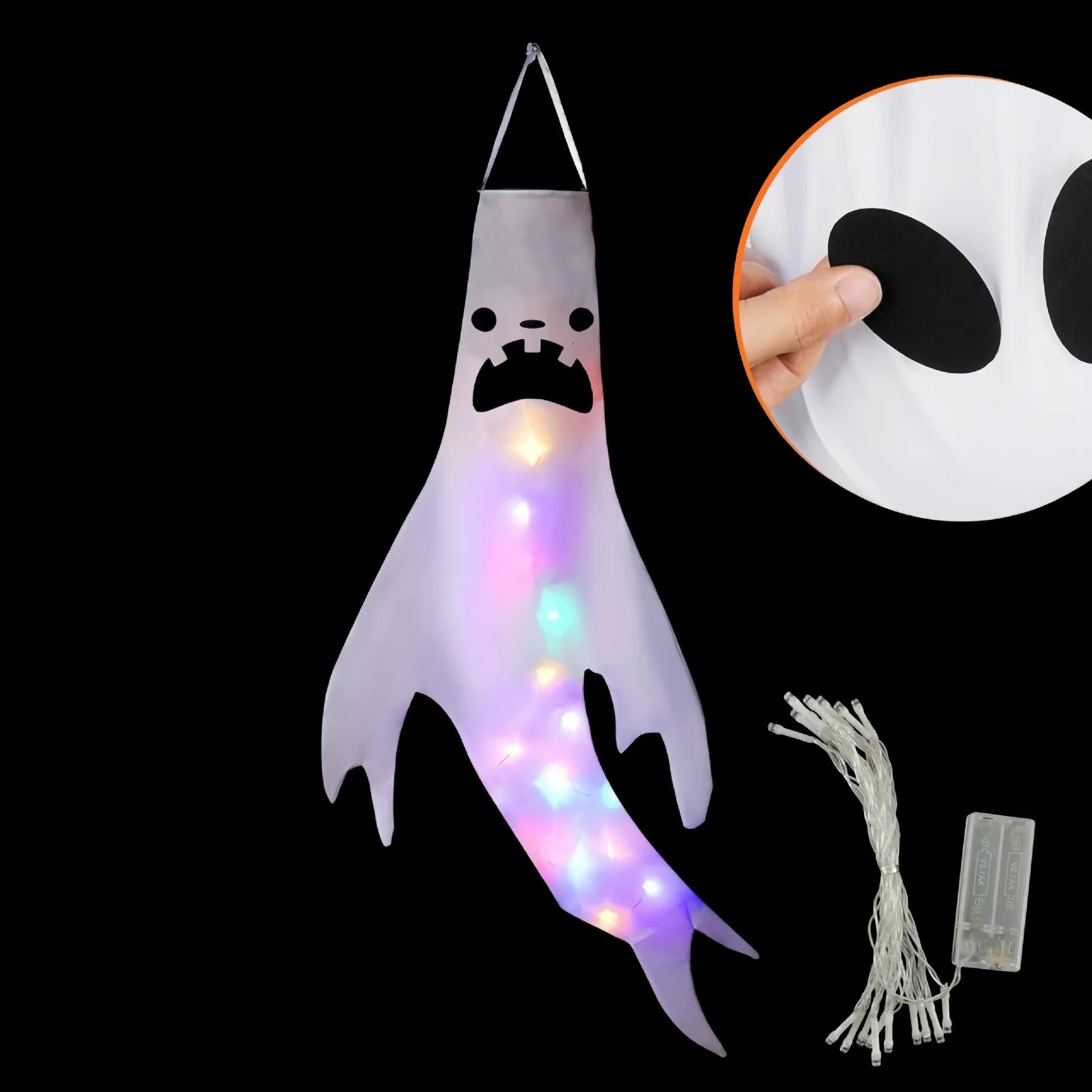 Luces LED fantasma grandes para exteriores