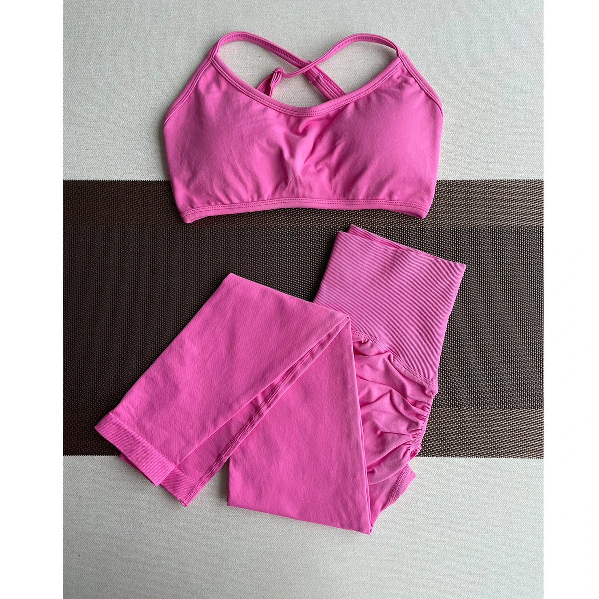 Leggings de yoga de cintura alta.