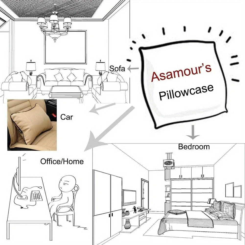 Funda de almohada decorativa